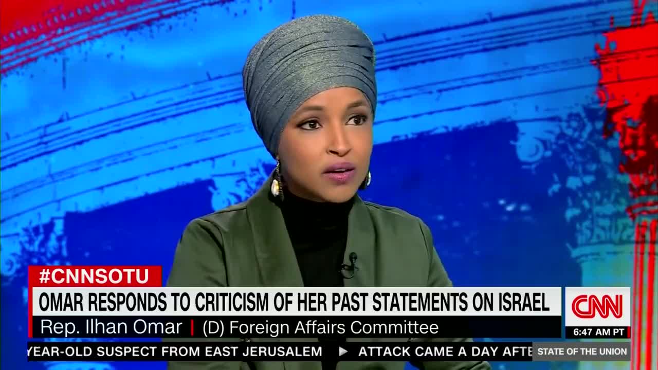 Ilhan Omar claims “I wasn’t aware of the fact that there are tropes about Jews and money.”