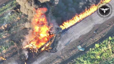 Insane Detonation of a Russian APC