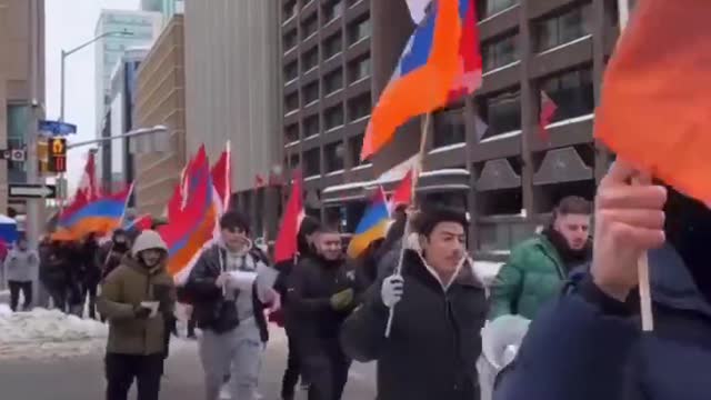 ARTSAKH PROTEST IN OTTAWA 🇨🇦 TODAY