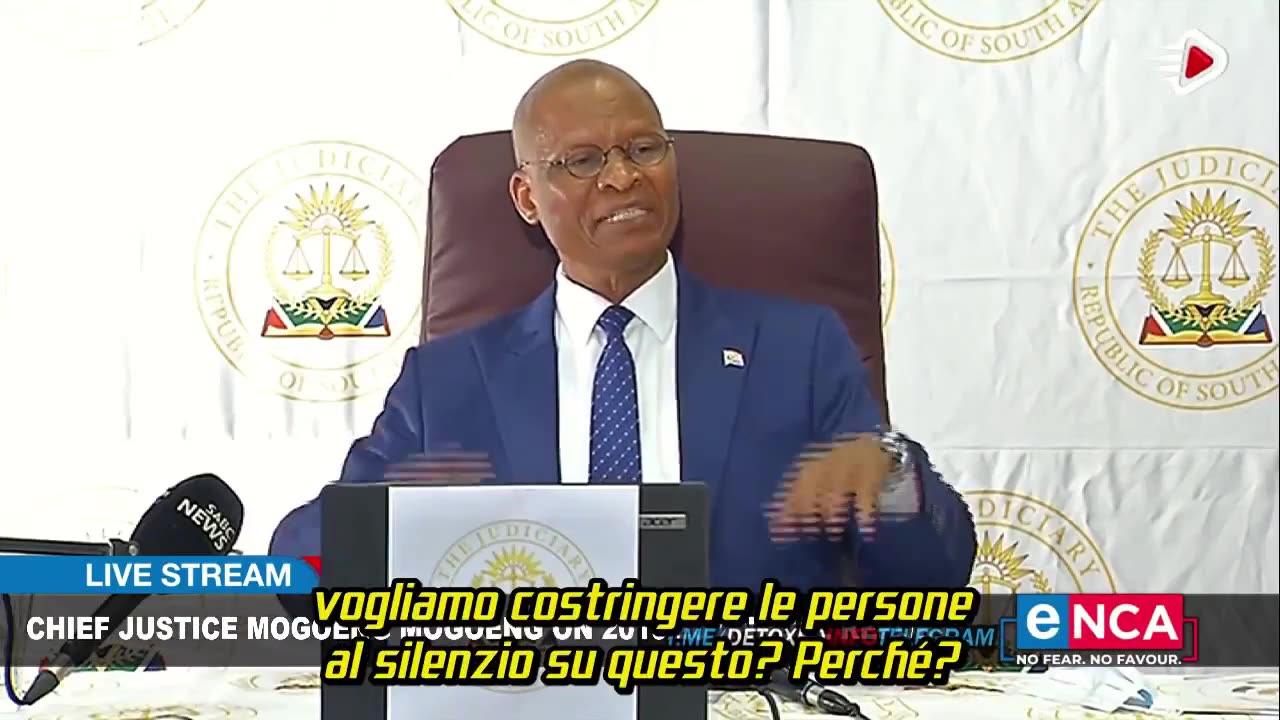 VIDEO | πΏπ¦ SudAfrica - L'incredibile conferenza stampa .