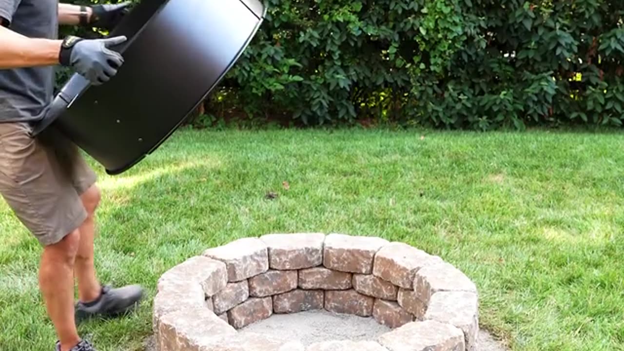 DIY own hand incredible fire pit for beginners