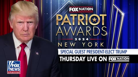 President-elect Donald Trump to attend FOX Nation's sixth annual Patriot Awards