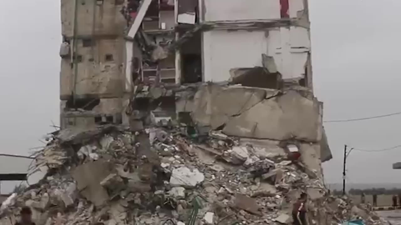 Footage shows buildings collapse in Syria, Turkey after 7.8-magnitude earthquake