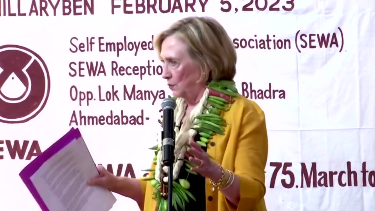 Hillary Clinton launches global climate fund in India