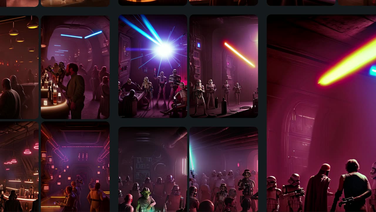 MOS EISLEY CANTINA during HAPPY HOUR! 4K