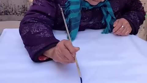 Her painting skills are extraordinary