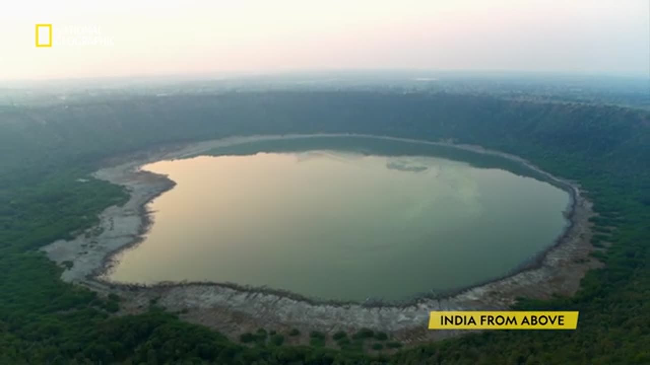 The Crater Lake of Lonar | India From Above | हिन्दी | National Geographic