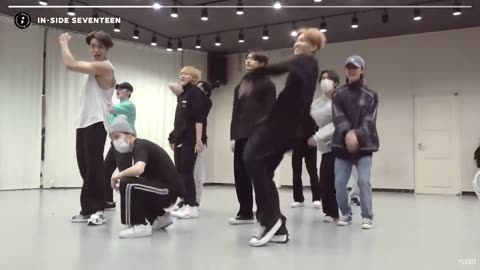 [INSIDE SEVENTEEN] 골든디스크어워즈 안무 연습 비하인드 (GOLDEN DISC AWARDS DANCE PRACTICE BEHIND)