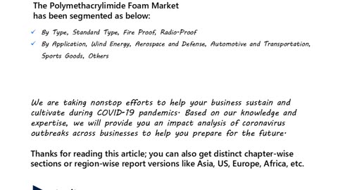 Polymethacrylimide Foam Market: Top Growth Factors Driving Industry Expansion, Forecast to 2033