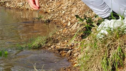 playing with Water