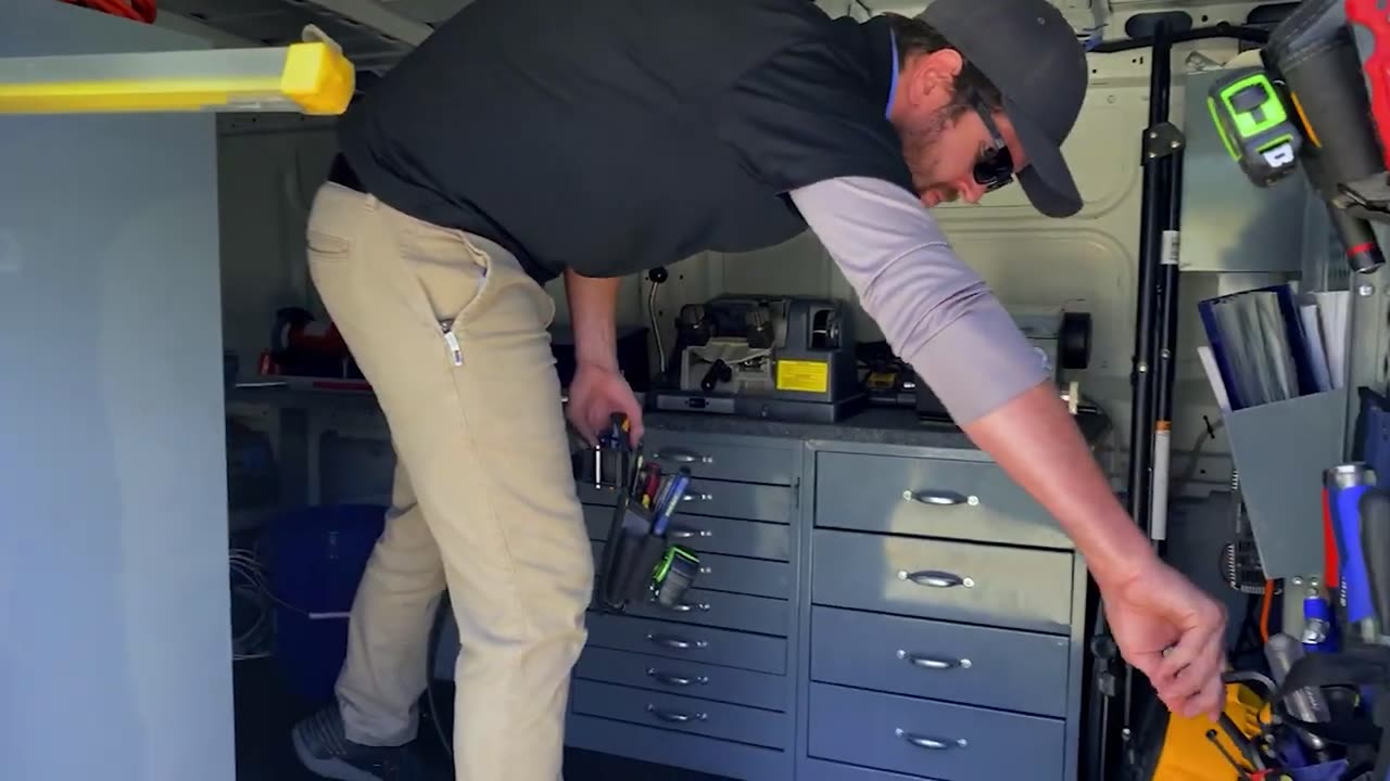 Installing a Security Bar For A Back Door