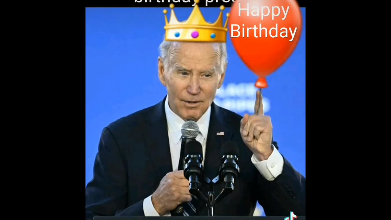 JOE BIDEN birthday party