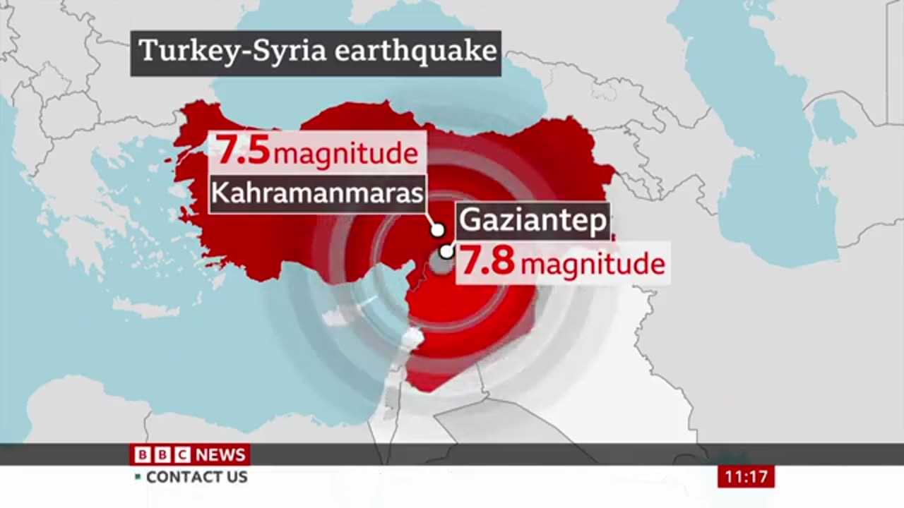 Turkey-Syria earthquake death toll rises to more than 11,000 @REAL TIME