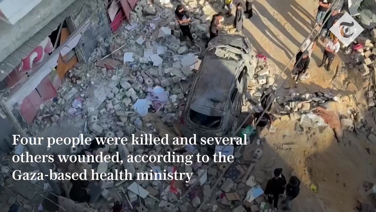 Rafah_ Israeli strike hits civilian homes