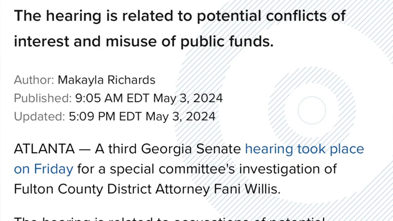 CONFIRMED! Fani Willis Judge McAfee is CORRUPT! Witness Raises $40,000 for His Election! Viva Frei!
