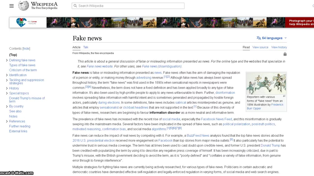 Fake News Explanation