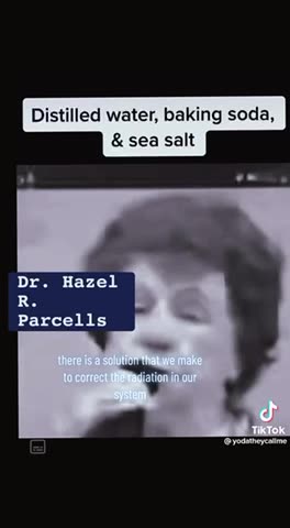 DR 👩‍⚕️ HAZEL PARCELLS ON A FORMULA TO CLEAR YOUR SYSTEM FROM ☢️RADIATION