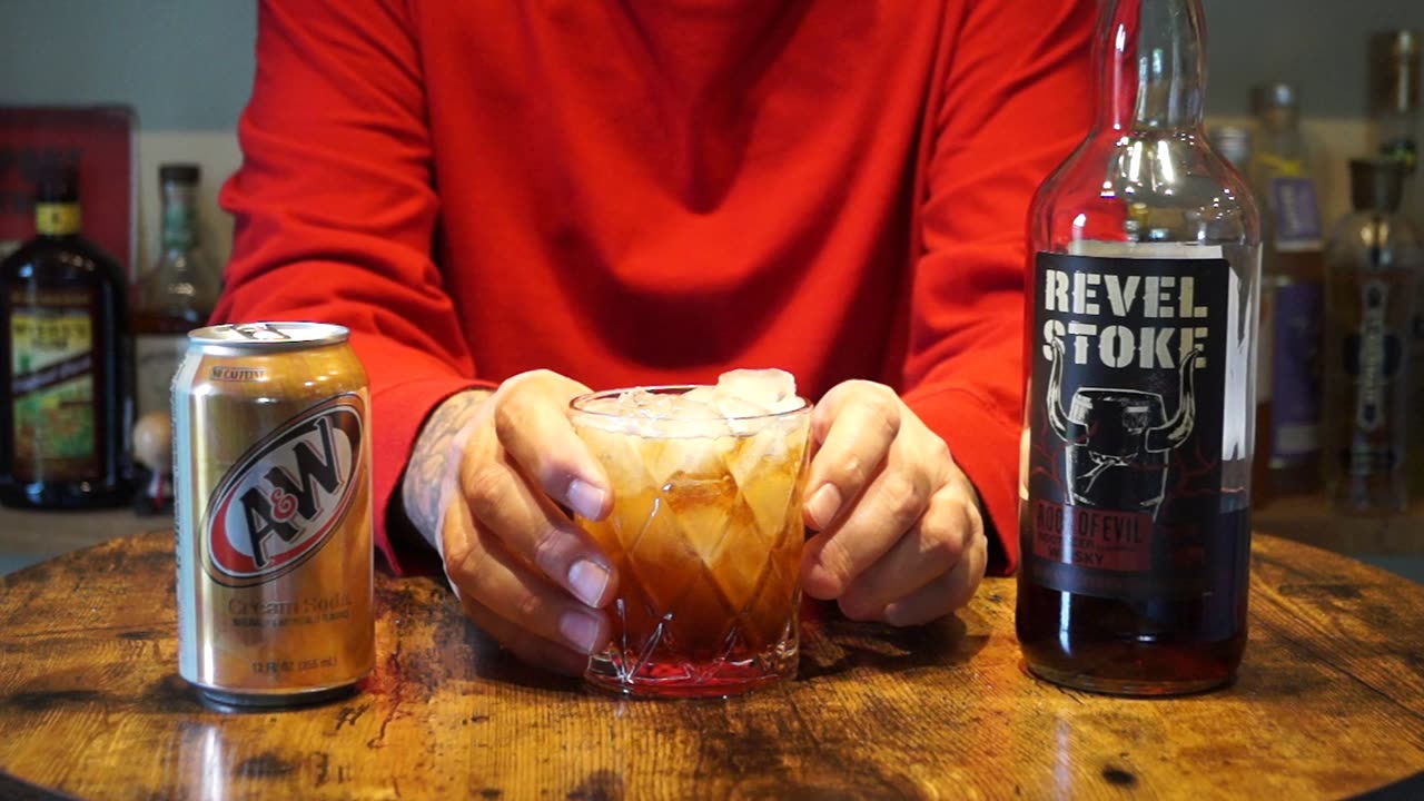 Revel Stoke Root Beer Whiskey & A&W Cream Soda
