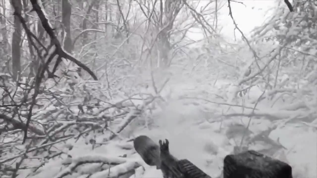 Russian Stormtrooper assault a Ukrainian stronghold