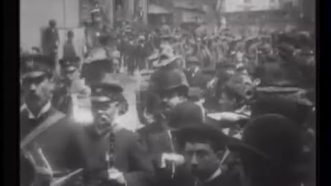 Funeral of Hiram Cronk