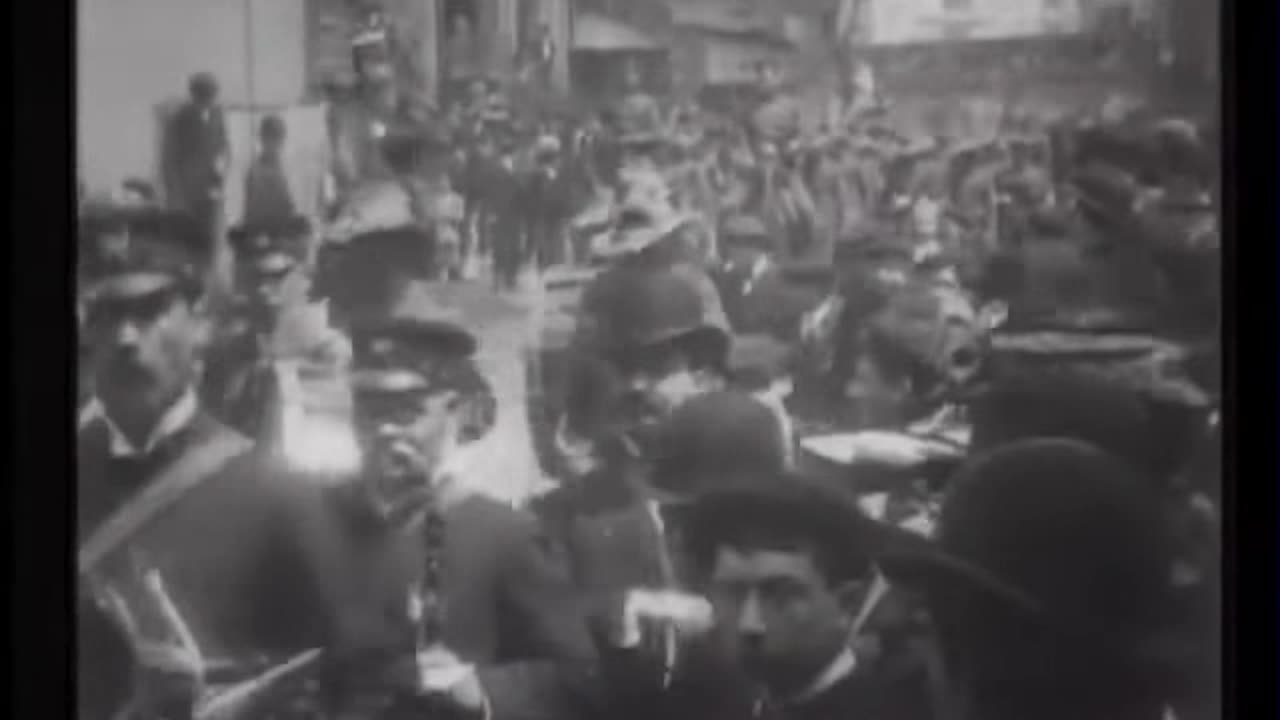 Funeral of Hiram Cronk