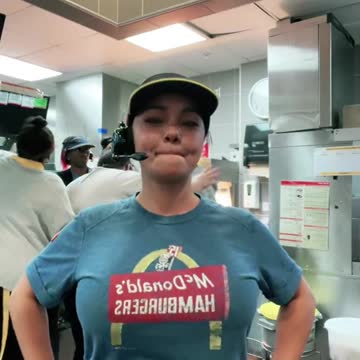 Women funny video in work