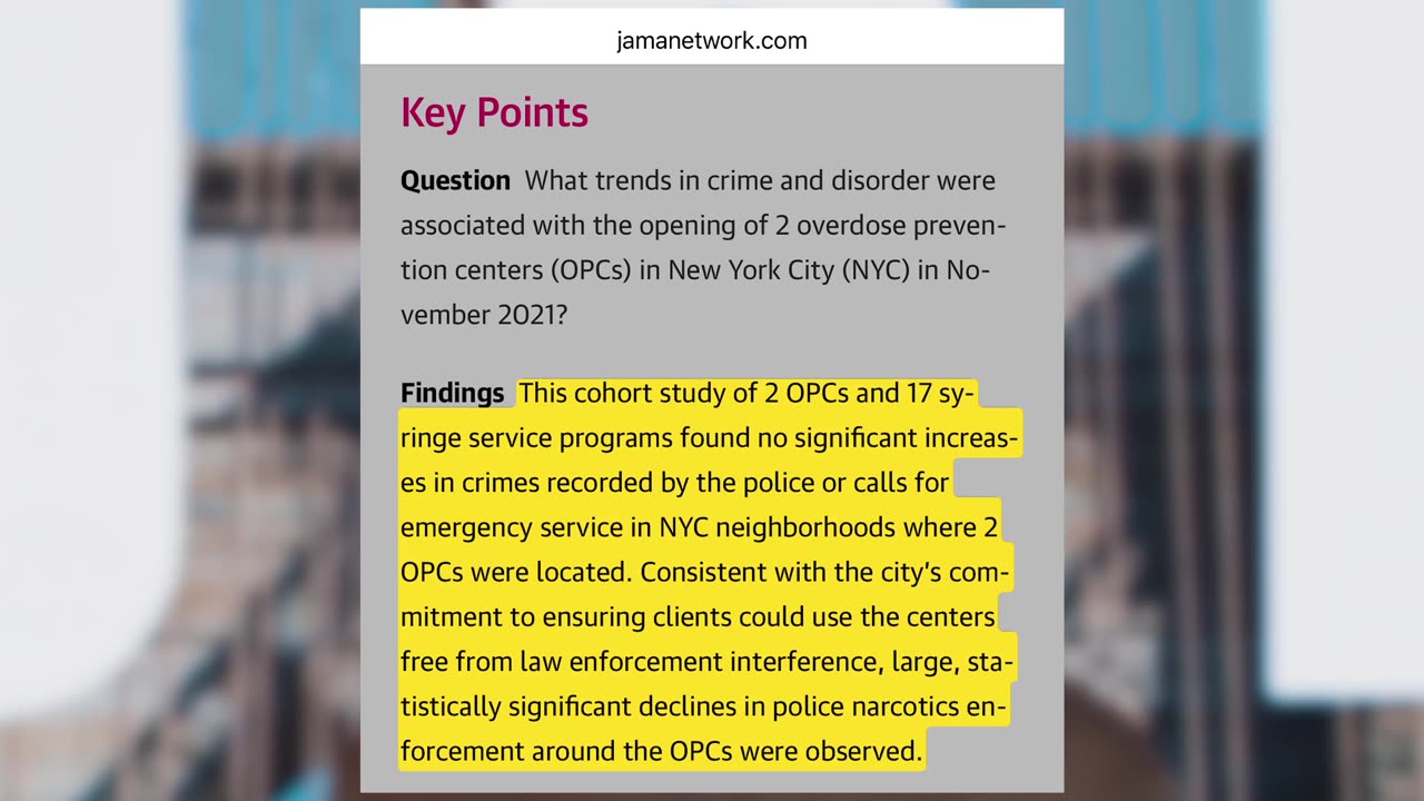 Our full NYC "Overdose Prevention Center" coverage..