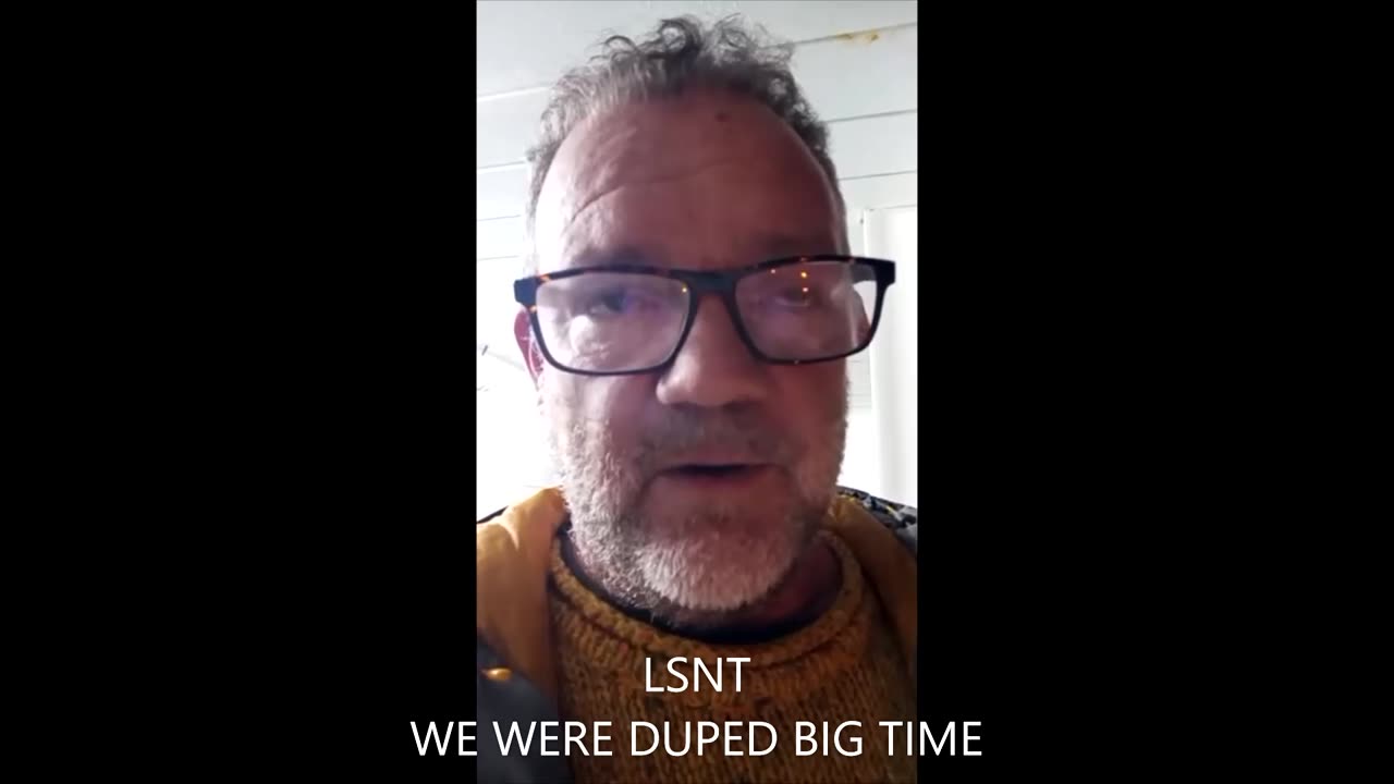We have been duped a message for ALL ..