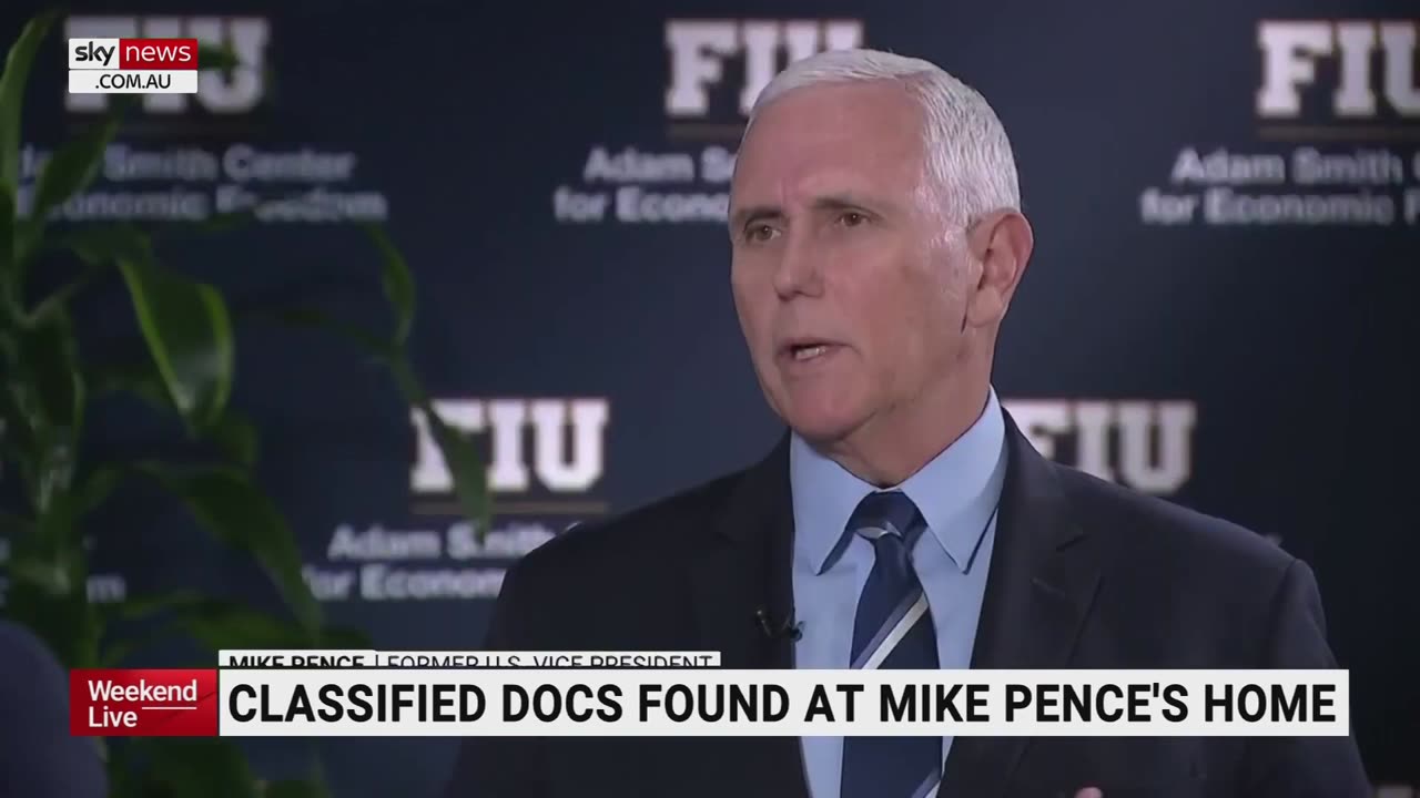 FBI finds new classified document during search of Mike Pence's home in Indiana