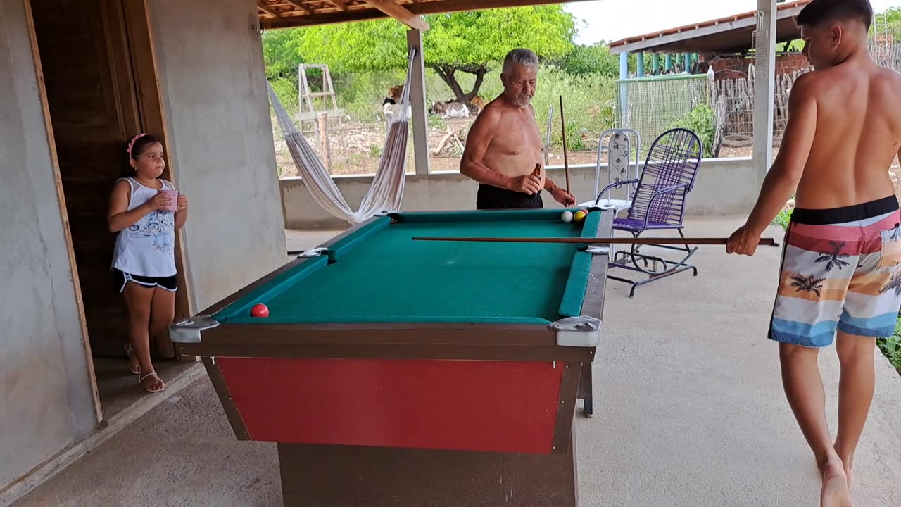 Sinuca no sítio parte 7