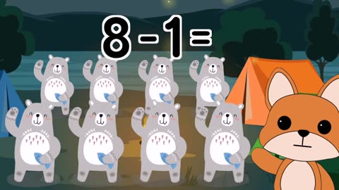 Subtraction song for kids