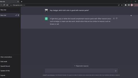 ChatGPT can help you decide what to wear. Watch Out!