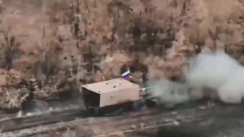 Tankers attack the enemy, clearing the way for infantry.
