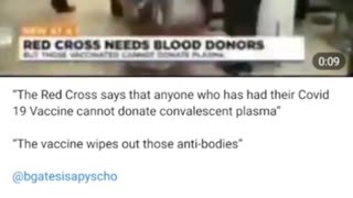 RED 🏥 CROSS PLASMA - No-antibodies wants to give .. or take!