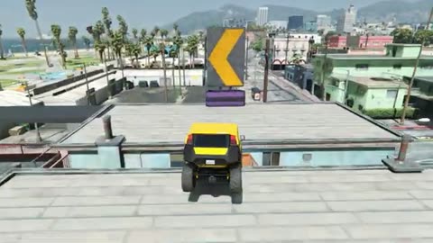 CRAZY GTA 5 PARKOUR STUNT RACE