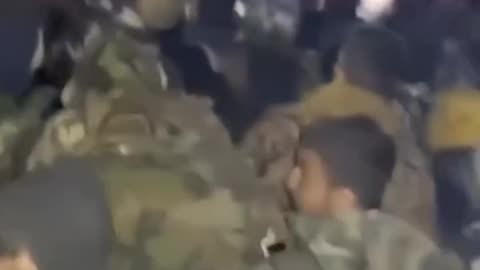 The arrival of military reinforcements of the Syrian Arab Army