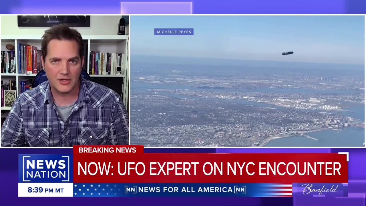 Caught on camera Possible UFO reported over New York's LaGuardia Airport Banfield