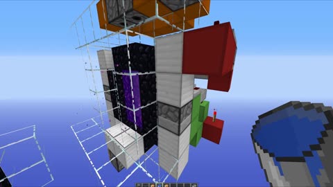 Minecraft: The Self Building Nether Portal!