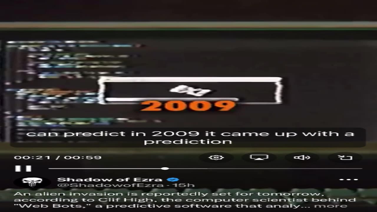 [12.03.2024] CLIFF HIGH ( in 2009) PREDICTED THERE WOULD BE A UFO WAR!