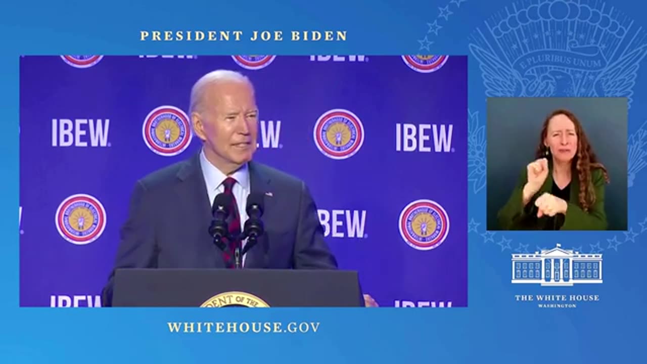 Jo biden powerfull speech