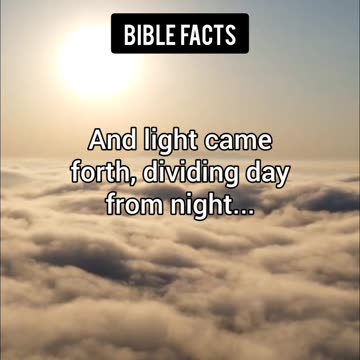 Light | P1 | The Astonishing Details of Creation Unveiled!