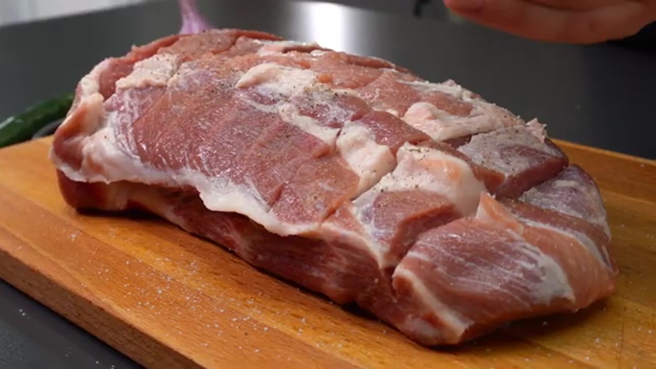 Don't cook meat until you watch this video. It turns out tastier than in a restaurant.😋