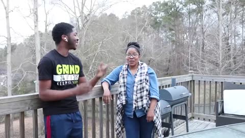 DROP TEST PRANK ON MY MOM NEW iPHONE