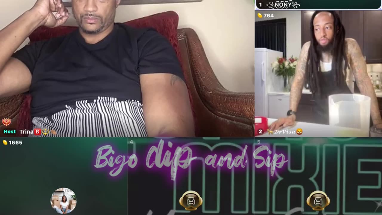 TrinaB's morning show discussing MadamLo going off about swimsuit lumps 5/8/24 #bigoclipandsip