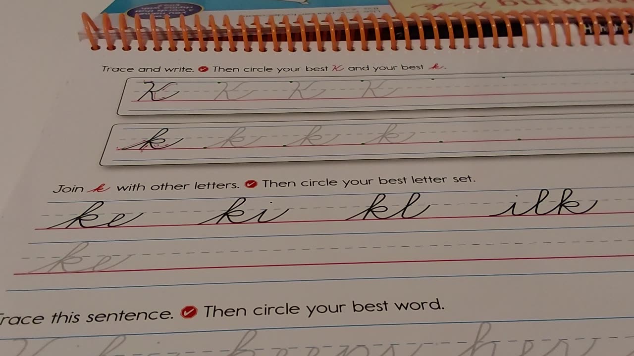 Cursive for kids!
