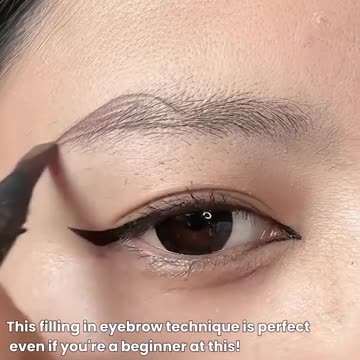 Perfect results with this eyebrow technique.hd