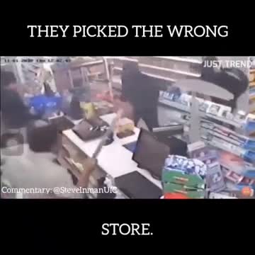 They picked the wrong store