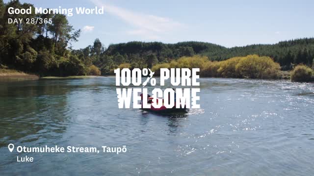 Good Morning World Day 28 of 365 - Rafting, Taupō