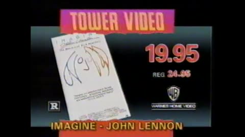 November 24, 1990 - VHS Movies on Sale for Holidays at Tower Video