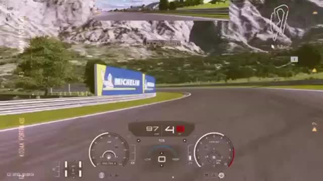 Drifting.